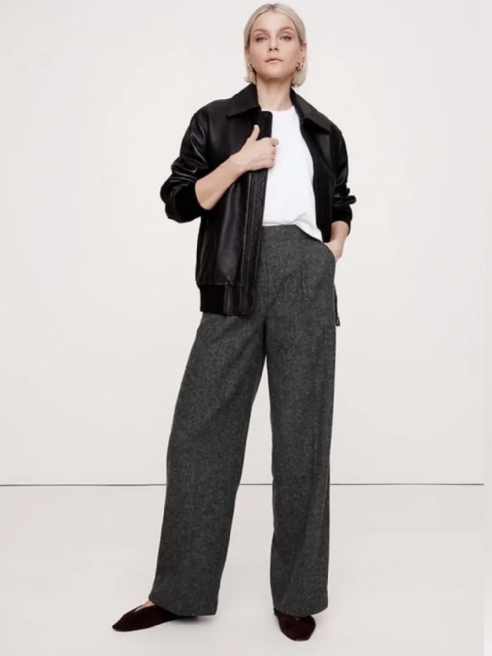 Italian Herringbone Pants